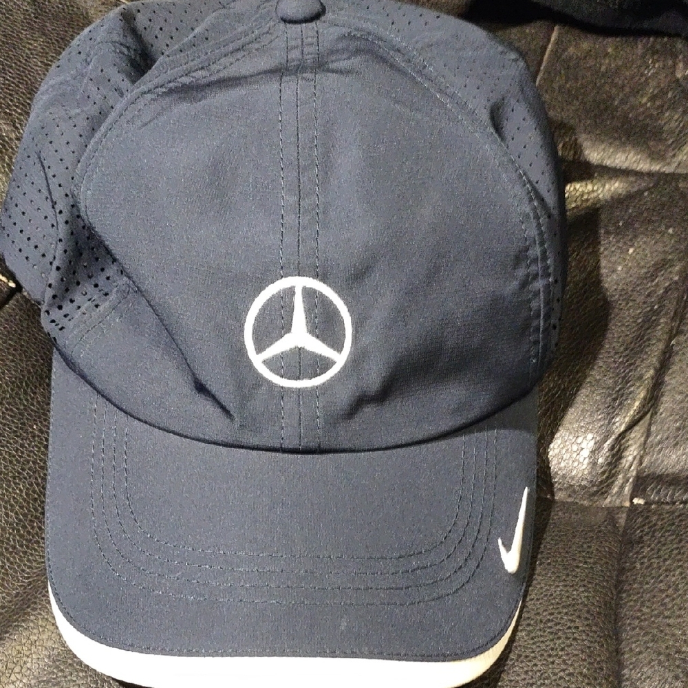 Nike Navy Blue Cap with Mercedes Logo